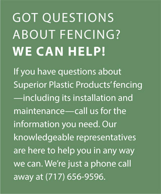 GOT QUESTIONS ABOUT FENCING? WE CAN HELP!